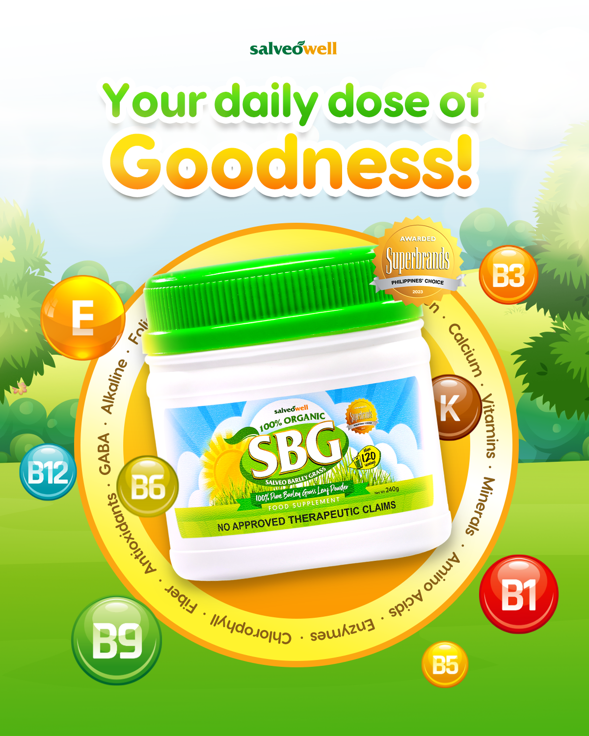 SBG Powder in a Jar